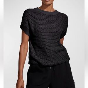 Varley Corvallis open knit sweater